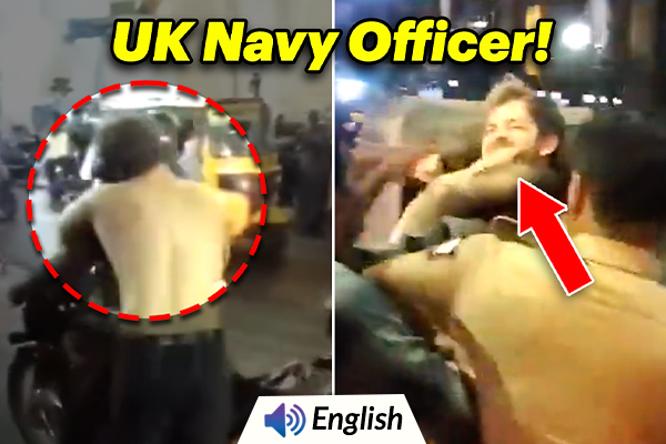 Drunk British Navy Officer Creates Ruckus in Chennai