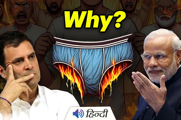 Indian Men Are Burning Underwear as Protest, but Why?