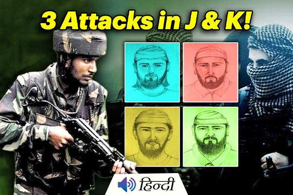 Jammu & Kashmir: 3 More Terrorist Attacks in 3 Days after Reasi