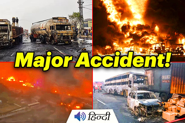 Jaipur: 14 Died and 80 Injured in LPG Tanker and Truck Collision Blast