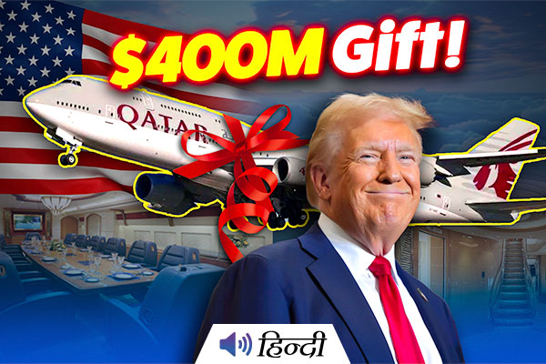 Trump’s $400M Jet Gift from Qatar Sparks Controversy