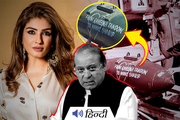 Why Indian Army Wrote Raveena Tandon’s Name on Bombs