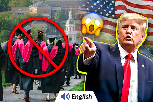 US Stops Harvard from Taking International Students