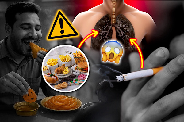 Samosa, Jalebi & Vada Pav to Carry Health Warnings, Just Like Cigarettes