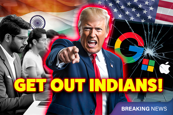 Trump Tells Google And Microsoft To Stop Hiring Indians