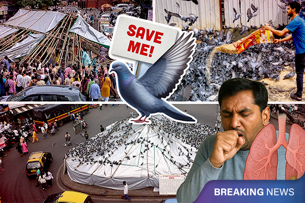 The Kabootarkhana Conflict – Why Are Mumbai’s Pigeons Dying?