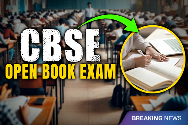 CBSE Introduces Open-Book Exams for Class 9 from 2026–27