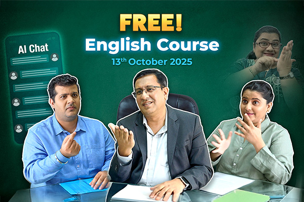 200 students Free English Course Oct 2025