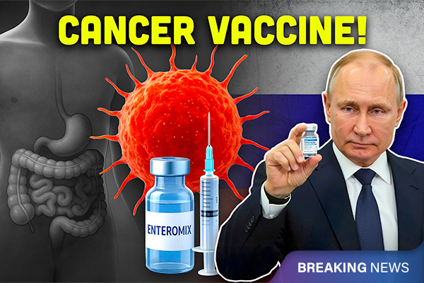 Russia’s Cancer Vaccine “Enteromix” Shows 100% Response in Early Trials