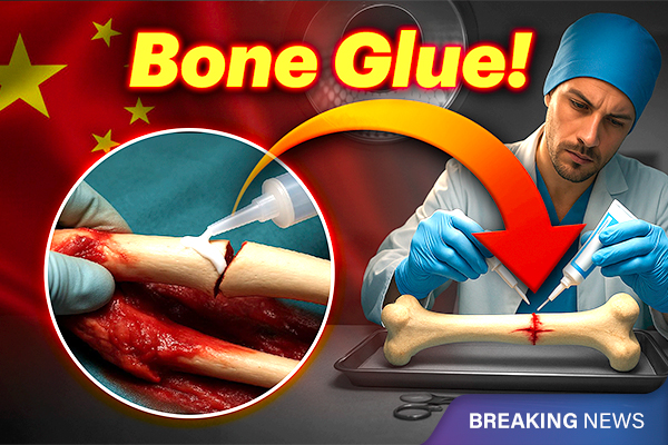 Chinese Scientists Develop Bone Glue That Heals Fractures in Minutes