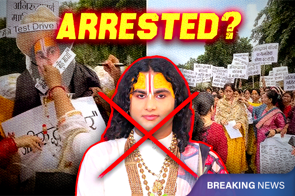 Nationwide Outrage Against Aniruddhacharya