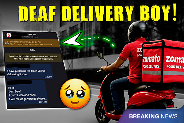 “I May Be Deaf, But I Carry Your Meal” — A Delivery That Delivered Hope