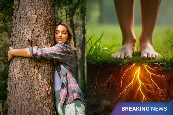 Hugging Trees Barefoot: A Simple Act With Potential Benefits