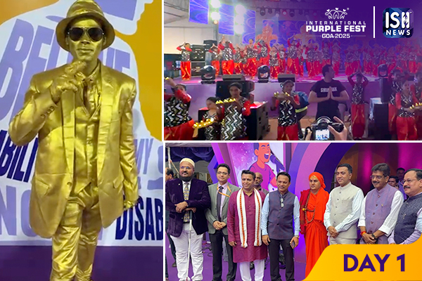 International Purple Fest Goa 2025 | Day 1 Highlights | ISH News