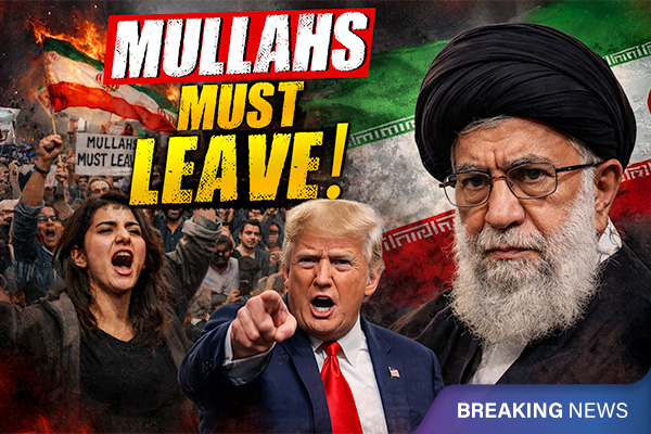 Mullahs Must Leave: Massive Protests in Iran, Trump Issues Warning