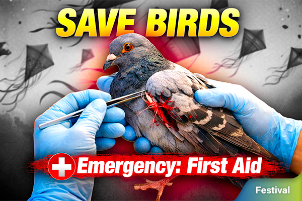 After Kite Festivals: How to Help an Injured Bird