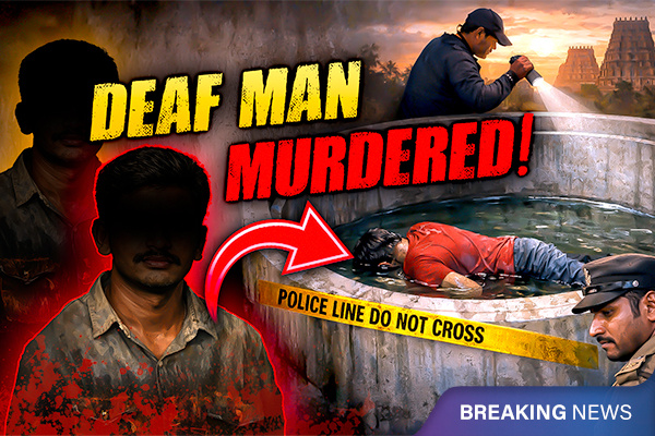 Tamil Nadu: Deaf Man Murdered and Body Found in Water Tank