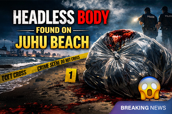 Headless Body Wrapped in Plastic Bag Found on Juhu Beach, Mumbai