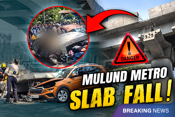Mulund Metro Slab Collapse: 1 Dead, 3 Injured, 5 Arrested