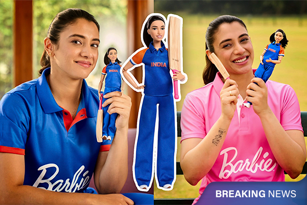 Smriti Mandhana Becomes First Cricketer to Get Her Own Barbie Doll