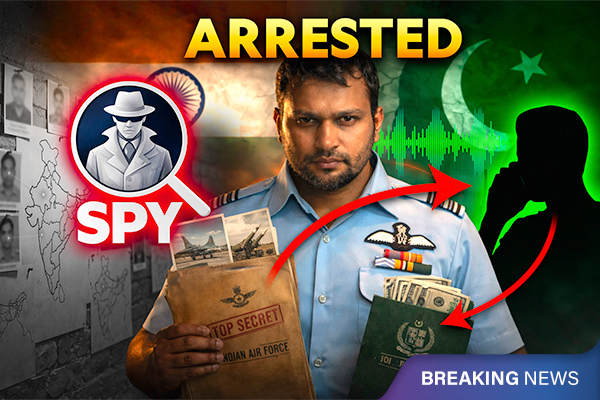 Indian Airforce Staff Sumit Kumar: Spy For Pakistan Arrested