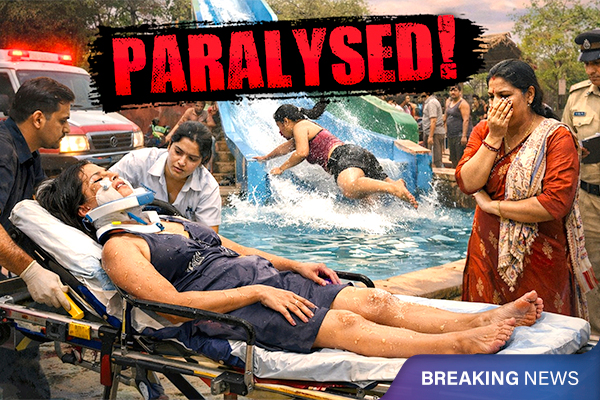 Pune Woman Paralysed After Accident At Water Park