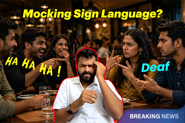 Gujarat: Sign Language Mocked at Bhavnagar Restaurant