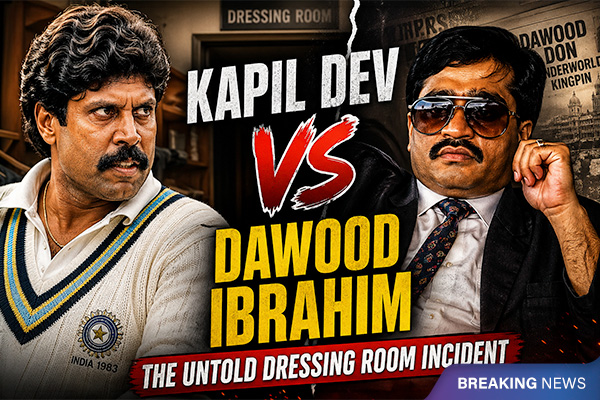 Kapil Dev vs Dawood Ibrahim: The Untold Dressing Room Incident