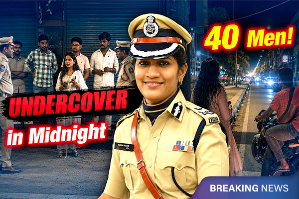 Hyderabad Police Commissioner Goes Undercover in Midnight to Check Safety of Women