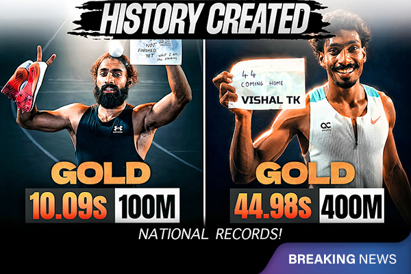 Gurindervir Singh, Vishal TK and Tejaswin Shankar Create History in Indian Athletics