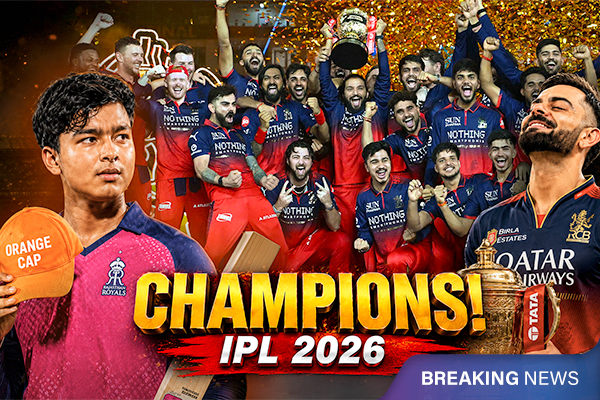 RCB Wins IPL 2026! Virat Kohli Shines As Bengaluru Lifts Back-to-Back Titles
