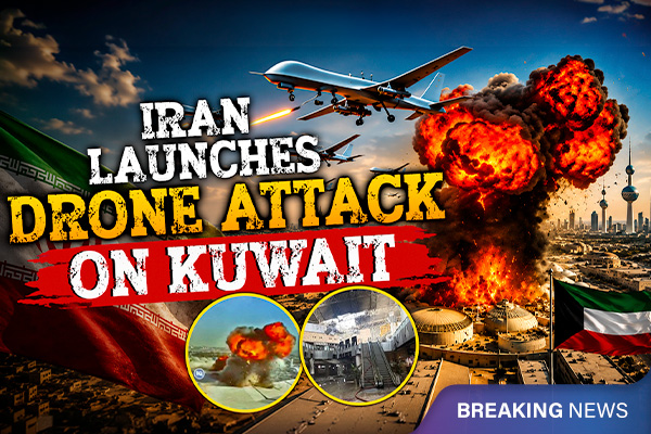 Iran Launches Drone Attack on Kuwait: 1 Indian Dead, 63 Injured
