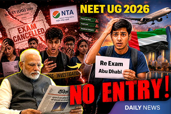 NEET UG 2026 Retest: Bengaluru Students Denied Entry, Nagpur Student Assigned Centre in Abu Dhabi