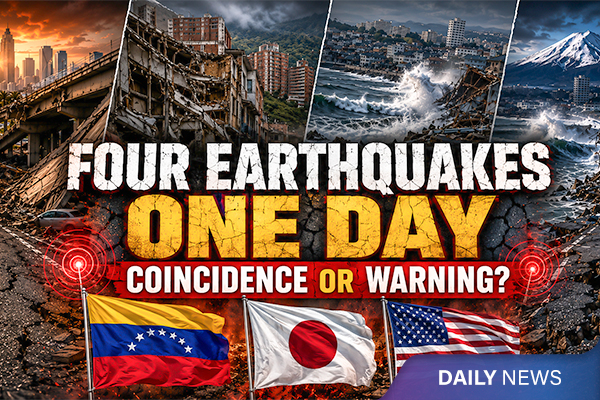 Four Earthquakes. Three Continents. One Day. Coincidence Or Warning?