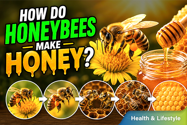 How do Honeybees Make Honey?