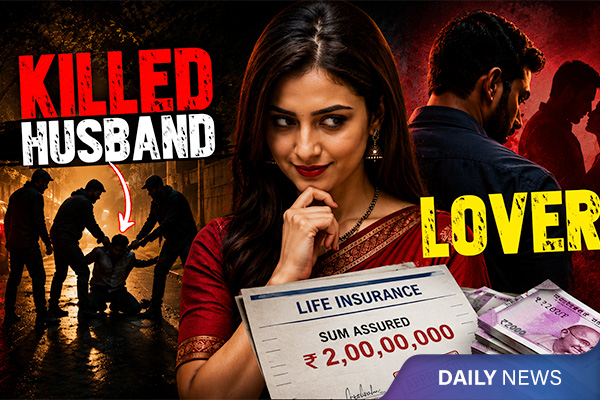 Telangana Woman, Lover Hire Hitmen to Kill Husband for Rs 2 Crore Insurance