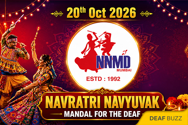 Celebrate Navratri 2026 with the Deaf Community | NNMD Mumbai