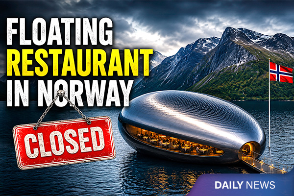 Floating Restaurant in Norway Closes Despite Global Fame