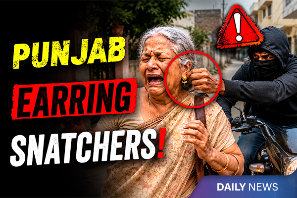 Elderly Women Targeted by Earring Snatchers